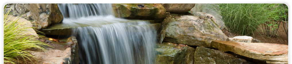 Landscape Industries - Waterfalls & Ponds